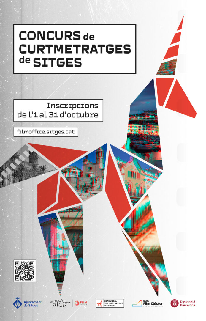 Cartell del Concurs de Curtmetratges Sitges 2026