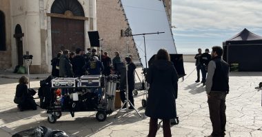 Imatge rodatge El Rastre del llop